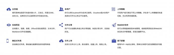 图片[2]-全新PHP云盘网盘系统Cloudreve程序源码一键安装版+可对接多家云存储网盘-灵感源码社区