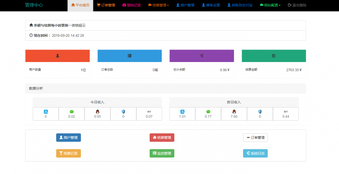 雨泽最新第四版易支付整套网站源码-灵感源码社区