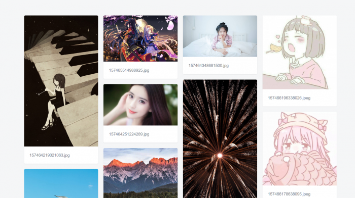 京东图床外链上传+瀑布流图展示源码分享-灵感源码社区