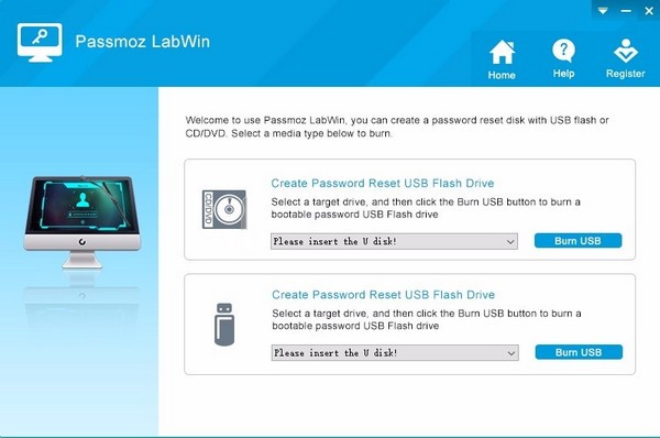 Windows密码恢复软件PassMoz LabWin 可绕过密码-灵感源码社区