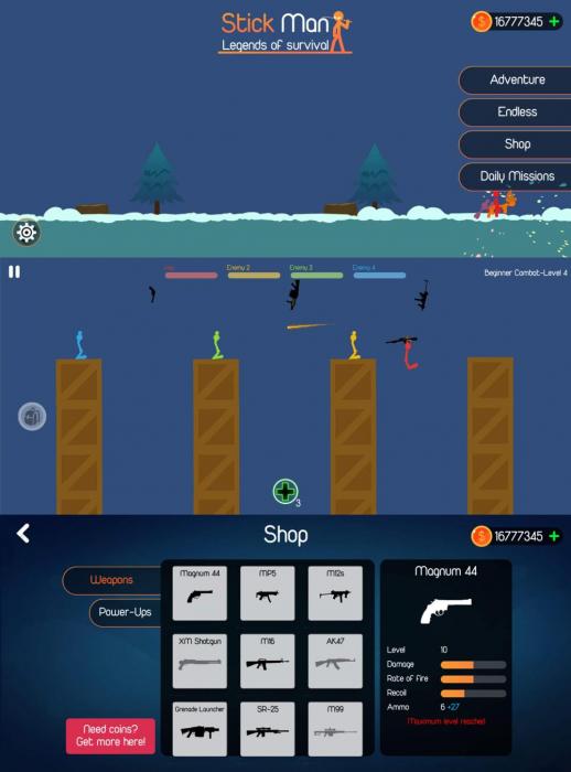 魔性格斗游戏 火柴人至尊决斗-灵感源码社区