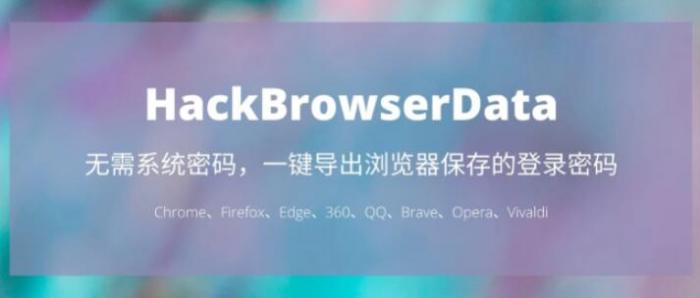 一键导出浏览器所有保存过的账号密码HackBrowserData工具-灵感源码社区