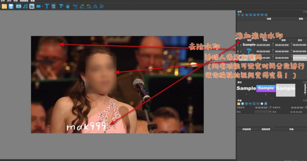 视图批量添加去除水印和字幕编辑DikDik软件-灵感源码社区